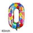 thumbnail image 4 of Globo decorativo digital de aluminio delgado de 40 pulgadas con diseño de flores coloridas de Disney para fiestas de cumpleaños, 4 of 5