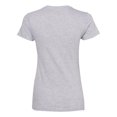 thumbnail image 2 of Missy 4.3 oz., Ringspun Cotton T-Shirt - ATHLETIC HEATHER - 2XL, 2 of 2