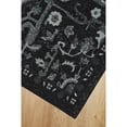 thumbnail image 3 of Mohawk Home Prismatic Emiko Black Traditional Ornamental Precision Printed Runner, 2'x6', Black, 3 of 7