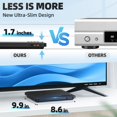 thumbnail image 4 of Reproductor DVD MAITE MTDVD-10 Lite Ultra Slim HDMI AV Region Free, 4 of 8