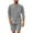 Gray, variant on GERsome Men's 2 Piece Outfits Summer Short Sleeve Button Up Shirts and Shorts Sets Casual Solid Color Athletic Tracksuits S-2XL