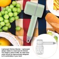 thumbnail image 4 of Batidora de alimentos eléctrica portátil inalámbrica, batidora de mano, batidora de de alta potencia, batidora de mano, novedad de 2021 Herramientas y accesorios para hornear Blanco mit Knoblauch, 4 of 6