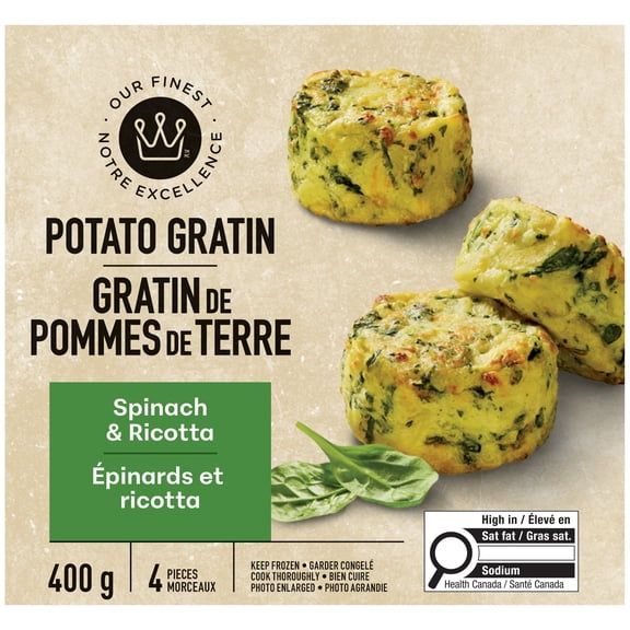 Our Finest Spinach & Ricotta Potato Gratin, 400 g