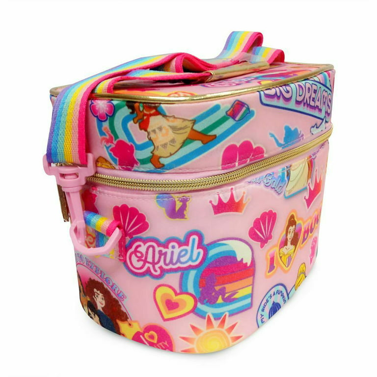 Disney Store Back to School lunch Box Tote Bag Moana Ariel Aurora  Cinderella