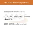 thumbnail image 3 of MAX Advanced Brakes - Brake Kit For 2005-2010 Jeep Grand Cherokee| Carbon Ceramic Brake Pad and Rotor Kit Front and Rear| Drilled Slotted Brake Rotors, 3 of 10