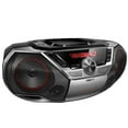 thumbnail image 2 of Philips AZ700T Boombox with CD, FM Radio, Bass Boost & Handy Remote, Silver, 2 of 6