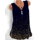 thumbnail image 1 of Camiseta con estampado de moda de talla grande para mujer, chaleco sin mangas con cuello en V, camiseta informal para mujer, tops para mujer, 1 of 4