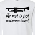 thumbnail image 4 of Inktastic Trumpet Music Joke Long Sleeve T-Shirt, 4 of 5