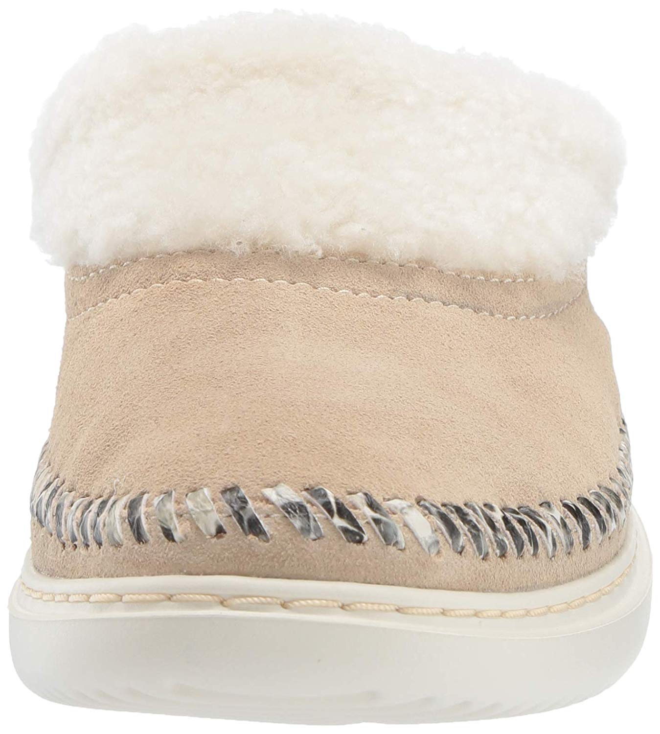 NEW REAL FUR LINED SUEDE COLEHANN SLIPPERS, SIZE 9 1/2 Cole Haan Womens 2.ZeroGrand Fur Closed Toe Slip On Slippers  main image 2