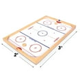 thumbnail image 4 of GoSports Ice Pucky Wooden Table Top Hockey Game for Kids & Adults, 4 of 6