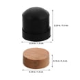 thumbnail image 2 of CATIEBYE 10 Ensembles Protection d'Instruments Coussin en Liège Bois pour Instruments à Vent, 2 of 8