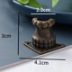 thumbnail image 4 of Decorative Feet Antique Wooden Box Cabinet Alloy Corner Protector Decorative Feet Four Sided Foot Support Durability, 4 of 9