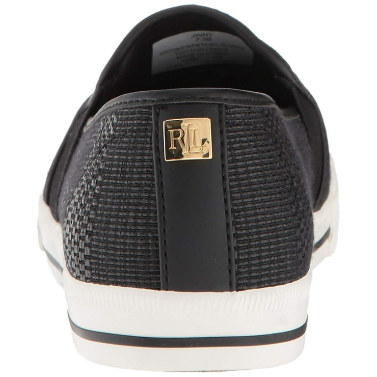 Lauren Ralph Lauren Jinny Slip-On Sneakers - Black