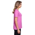 thumbnail image 3 of Ladies' Fusion ChromaSoft™ Performance T-Shirt CHARITY PINK S, 3 of 3