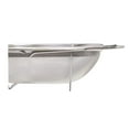 thumbnail image 5 of Mainstays Expandable Stainless Steel Sink Colander, Fine Mesh Oval Strainer with Rubber Grip Handles, 5 of 5