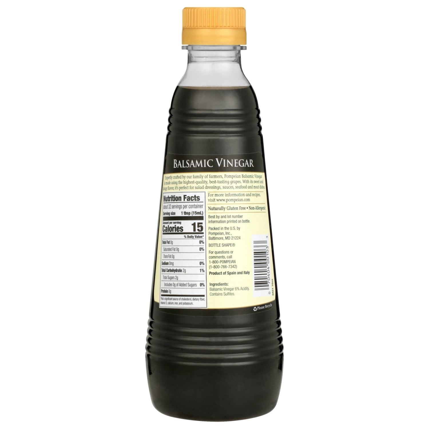 (2 pack) Pompeian Balsamic Vinegar - 16 fl oz