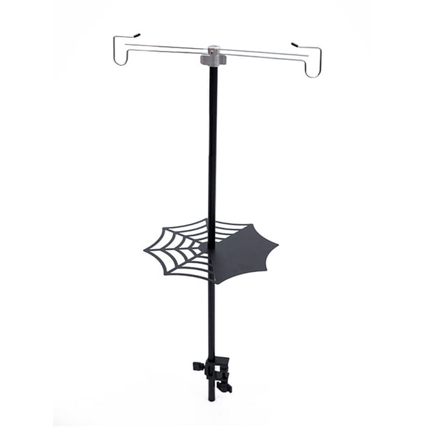 Poste De Luz Portátil Soporte de soporte de luz de aleación de aluminio para poste de lámpara de camping (soporte de telaraña) Ehuebsd Para Estrenar