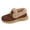 Brown, variant on Womens Snow Boots Wedge Heel Boots Thick Sole Warm Winter Boots with Metal Buckle and Furry Collar Fashion Casual Shoes for Outdoor Daily Leisure Wear