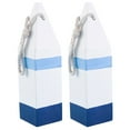thumbnail image 3 of OUNONA 2Pcs Decorative Buoys Mediterranean Buoy Ornaments Sky-blue MDF Wall Decoration Adults, 3 of 8