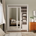 thumbnail image 2 of 60" x 80" (2 Sets of 30") Interior Sliding Pocket Door Recessed 3 Paneled Sliding Door With Soft Close / JAMB, 2 of 7