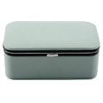 thumbnail image 4 of 2X Organizador de Joyas Exhibidor Caja de Joyería de Viaje Cajas Caja de Joyería Portátil Rejillas de de PU Collar de Almacenamiento Pendientes Caja, 4 of 5
