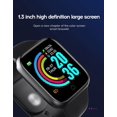 thumbnail image 2 of Reloj inteligente, rastreador de actividad física con monitor de frecuencia cardíaca, presión arterial, seguimiento de oxígeno en sangre, pantalla táctil de 1,4 pulgadas Smartwatch Fitness, 2 of 5