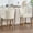 Beige - H 26", variant on S-HOME Leather Upholstered Bar Stools Set of 2 Brown Fixed Height 29.5 Inch Chairs for Kitchen and Dining