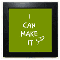 thumbnail image 1 of I Confidence Love Success Black Square Frame Picture Wall Tabletop, 1 of 3