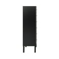 thumbnail image 6 of Prepac Milo Mid Century Modern Tall 6-Drawer Lingerie Chest, Black, 6 of 7