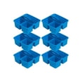 thumbnail image 4 of Deflecto - Boîte de Rangement - 3 Compartiments - Bleu, 4 of 4