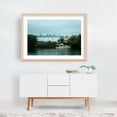 thumbnail image 5 of Newtown Creek & The City - Brooklyn New York Photography Oak Framed Wall Art Print 24 x 36 inches, 5 of 6