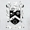 thumbnail image 3 of CafePress - Pi Alpha Phi Black And White Crest T Shirt - Men's Classic Graphic T-Shirt, 3 of 4