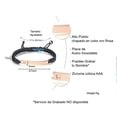 thumbnail image 4 of Pulseras para Hombre o Mujer ajustables con placa acero inoxidable personalizable. Pulseras cordon para Parejas madiola Parejas, 4 of 9