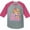 Pink, variant on Paw Patrol Skye Big Sister Shirt Girls 3/4 Sleeve Baseball Jersey Toddler Shirt 5T Purple