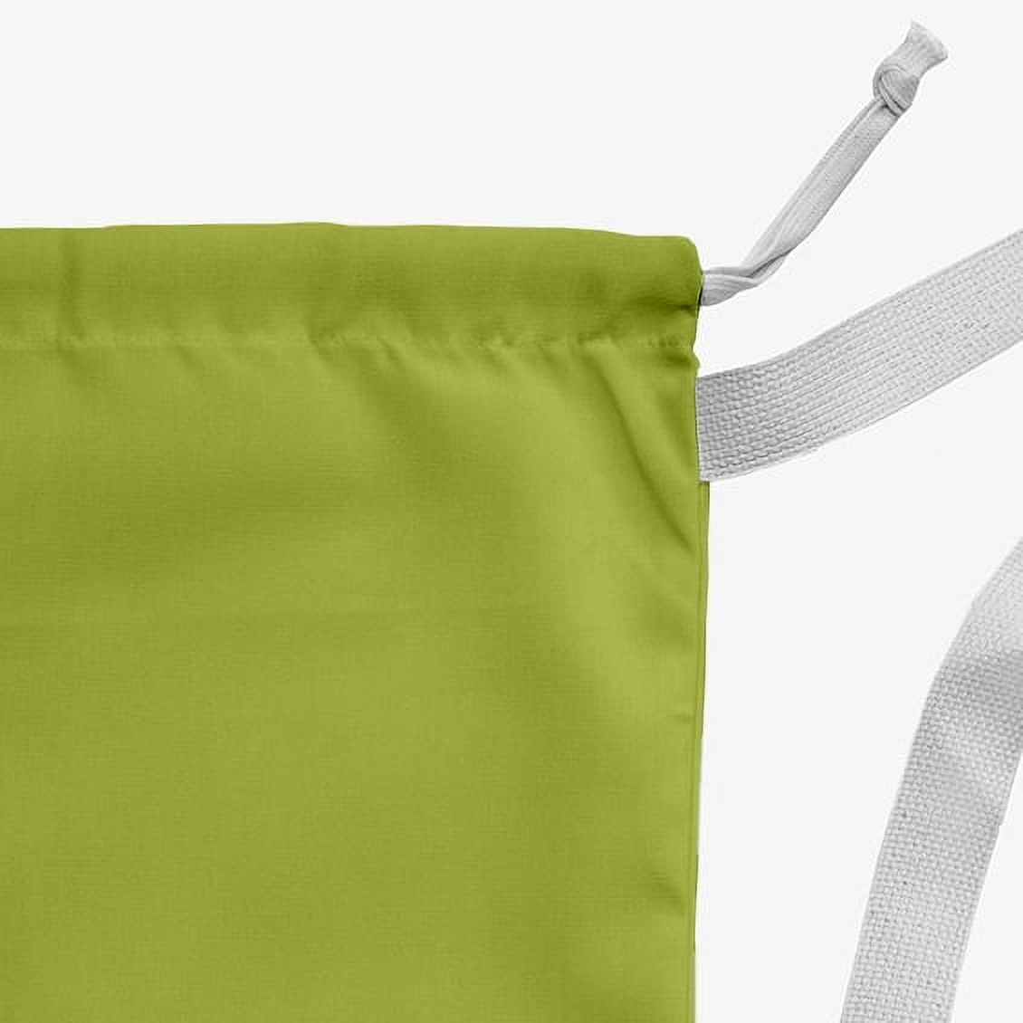 Simply Daisy Wish 28 x 36 in Bright Green Laundry Bag