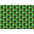thumbnail image 1 of Ahgly Company Machine Washable Indoor Rectangle Transitional LimeGreen Area Rugs, 5' x 8', 1 of 7