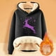 thumbnail image 2 of WILLBEST Sudadera Deportiva para Mujer Sudadera con Capucha Estampada Informal para Mujer XXXX-Grande, 2 of 4