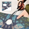 thumbnail image 6 of Yayeee Faucet Mat for Kitchen Sink 30" Diatomite Long Splash Guard Pad, Blue Tree, 6 of 7
