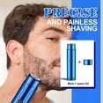 thumbnail image 5 of Mini afeitadora eléctrica para hombres, afeitadora portátil recargable por USB, afeitadora eléctrica rotativa de uso húmedo y seco para viajes (azul), 5 of 5