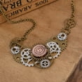 thumbnail image 3 of Steampunk Collier Rétro Pendentif Collier Accessoire de Mode pour Femmes, 3 of 5
