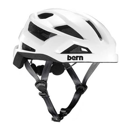 Bern FL-1 Libre Bike Helmet, Gloss White, M