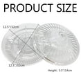 thumbnail image 5 of FloreceBien Acrylic Multi Sectional Snack Serving Tray Set with Lid (Six Sections), 5 of 5