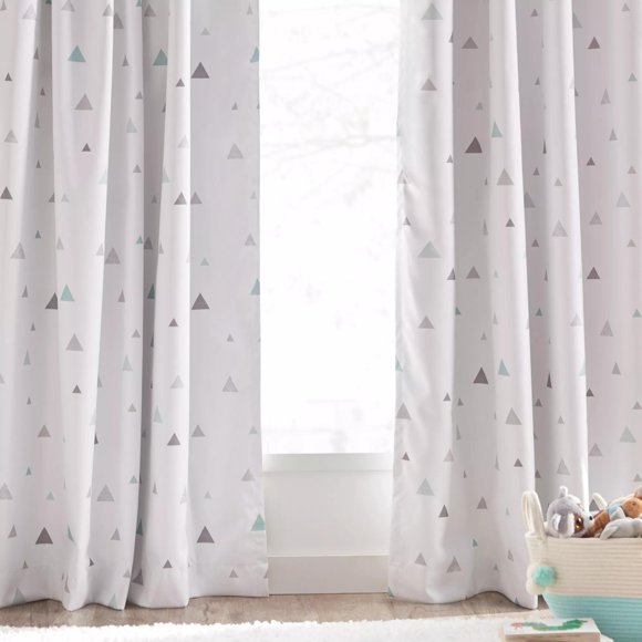 Bouclair Grey Neida Blackout Curtain 52x84 in (132x213 cm)