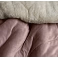 thumbnail image 4 of ANTARCTICA LAVENDER COLOR BLANKET WITH SHERPA SOFTY THICK AND WARM KING SIZE MADE IN MEXICO, 4 of 4