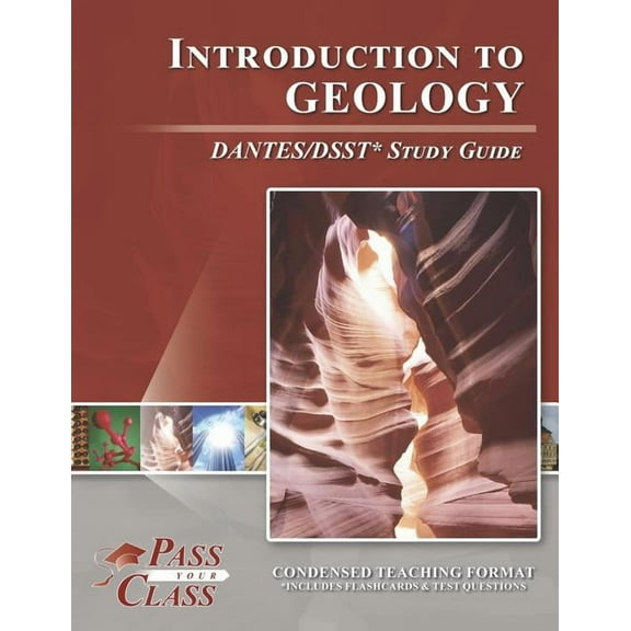 Introduction to Geology DANTES / DSST Study Guide (Paperback) by Passyourclass