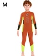 thumbnail image 4 of Soidarity DIVE SAIL Neopreno Niños Traje de buceo Cuello 2.5mm UPF 50 Mantener caliente Deportes acuáticos Snorkeling Playa Jugar Traje de Deportes acuáticos Naranja METRO Soidarity OD003304-12, 4 of 6