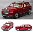 thumbnail image 2 of CHUNYAN 1/24 Rolls-Royce Cullinan Model Car, Alloy Die Casting Collectible Pull Back Toy Car with Sound and Light for Kids Boy Girl Birthday Gift, 2 of 7
