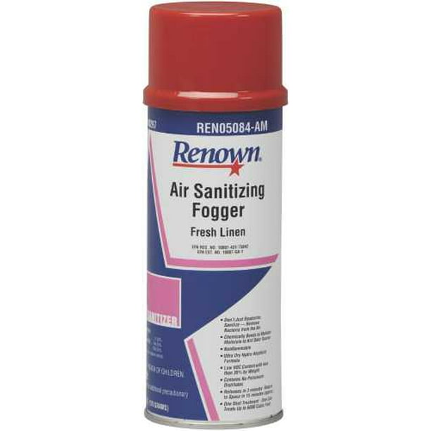 Renown Air Sanitizing Fogger Per 4 Can Walmart Com Walmart Com