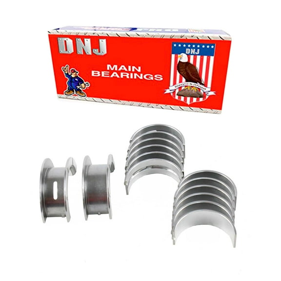 DNJ MB4107 Std. Main Bearings Set Fits Cars & Trucks 68-96 Ford Bronco Country Sedan 3.9L OHV