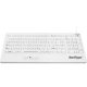 thumbnail image 1 of SaniType ""Teclado lavable de tamaño completo, resistente, de grado industrial, con puntero de seguimiento e interruptor de encendido/apagado (USB) (blanco) | KBSTRC105SPi-W, 1 of 1